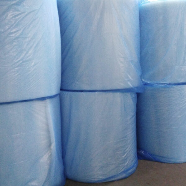 Blue hot air cotton roll material